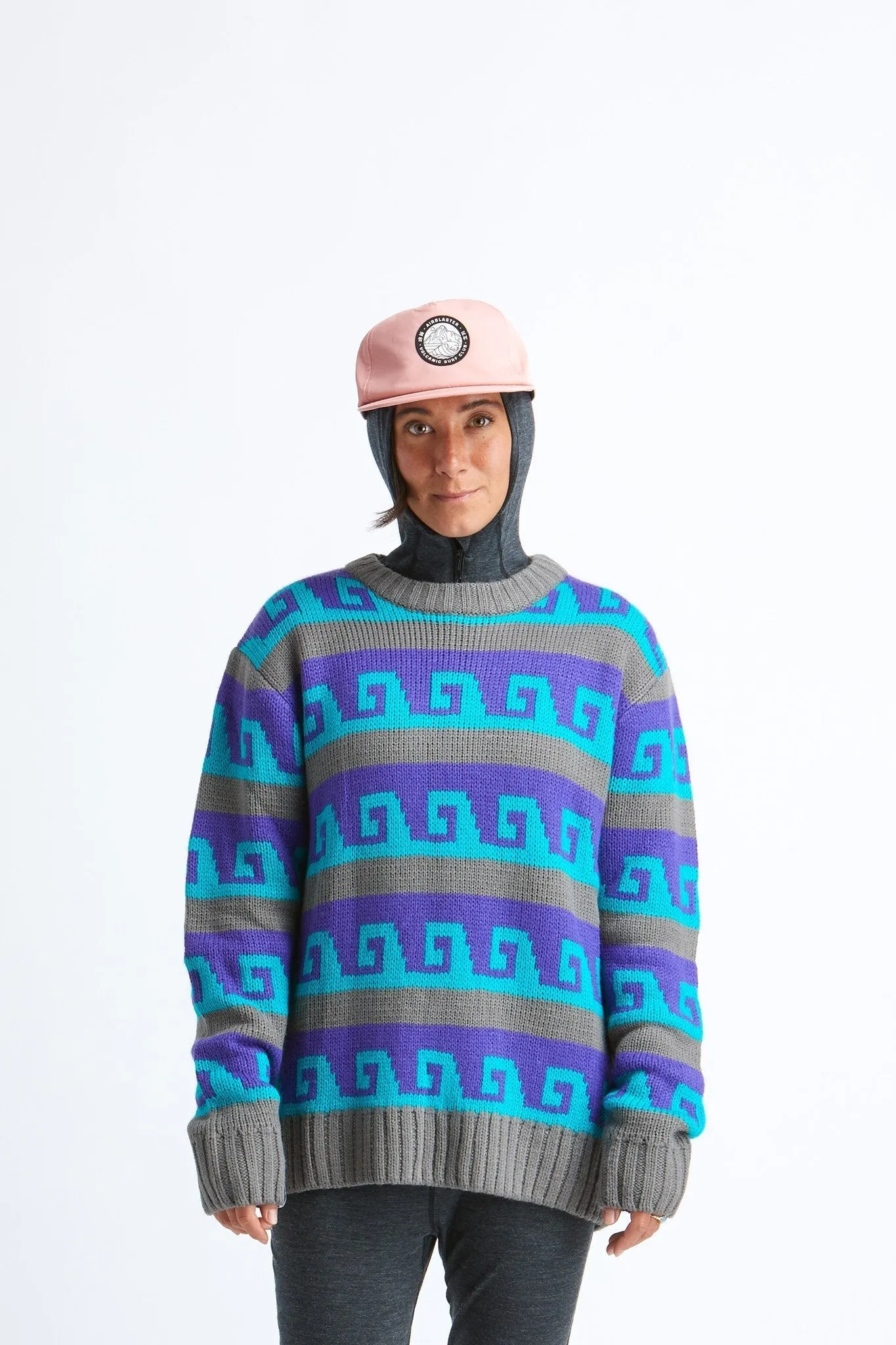 Airblaster Blaster Soft Top Snapback - Dark Lavender