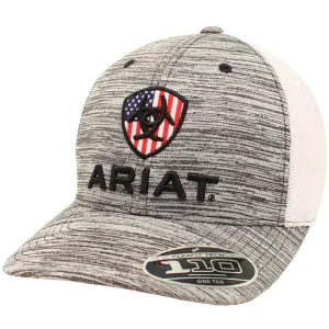Ariat Men's US Flag Mesh Back Patch Cap A300005906