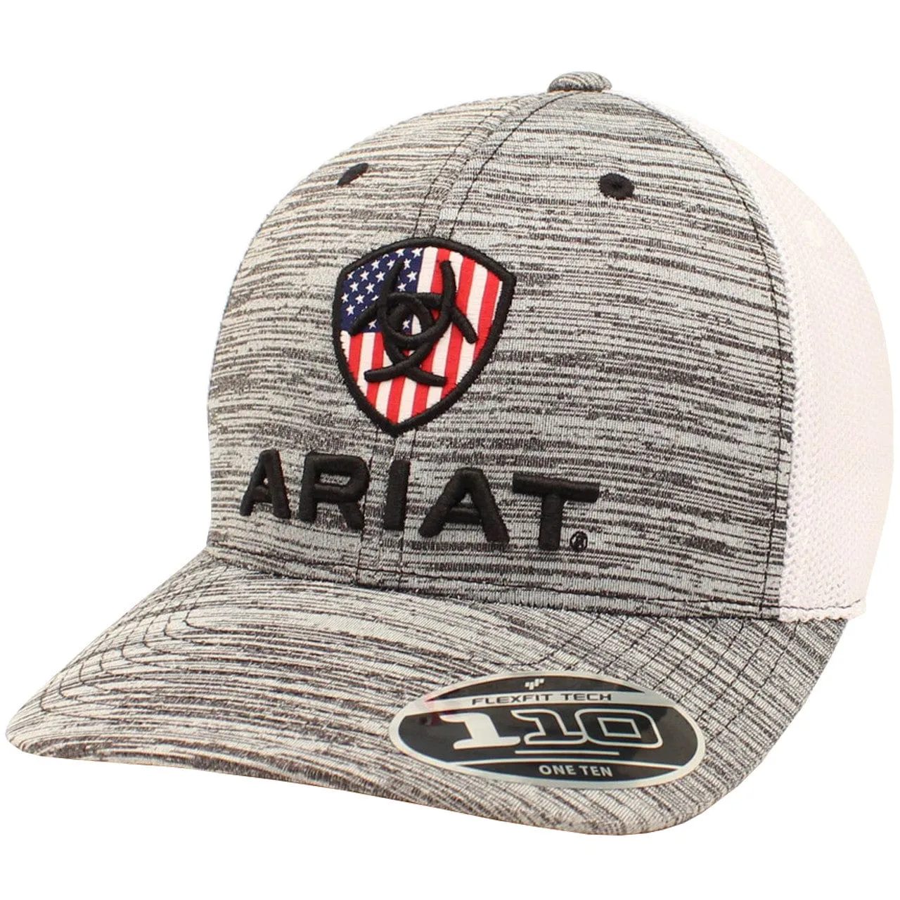Ariat Men's US Flag Mesh Back Patch Cap A300005906