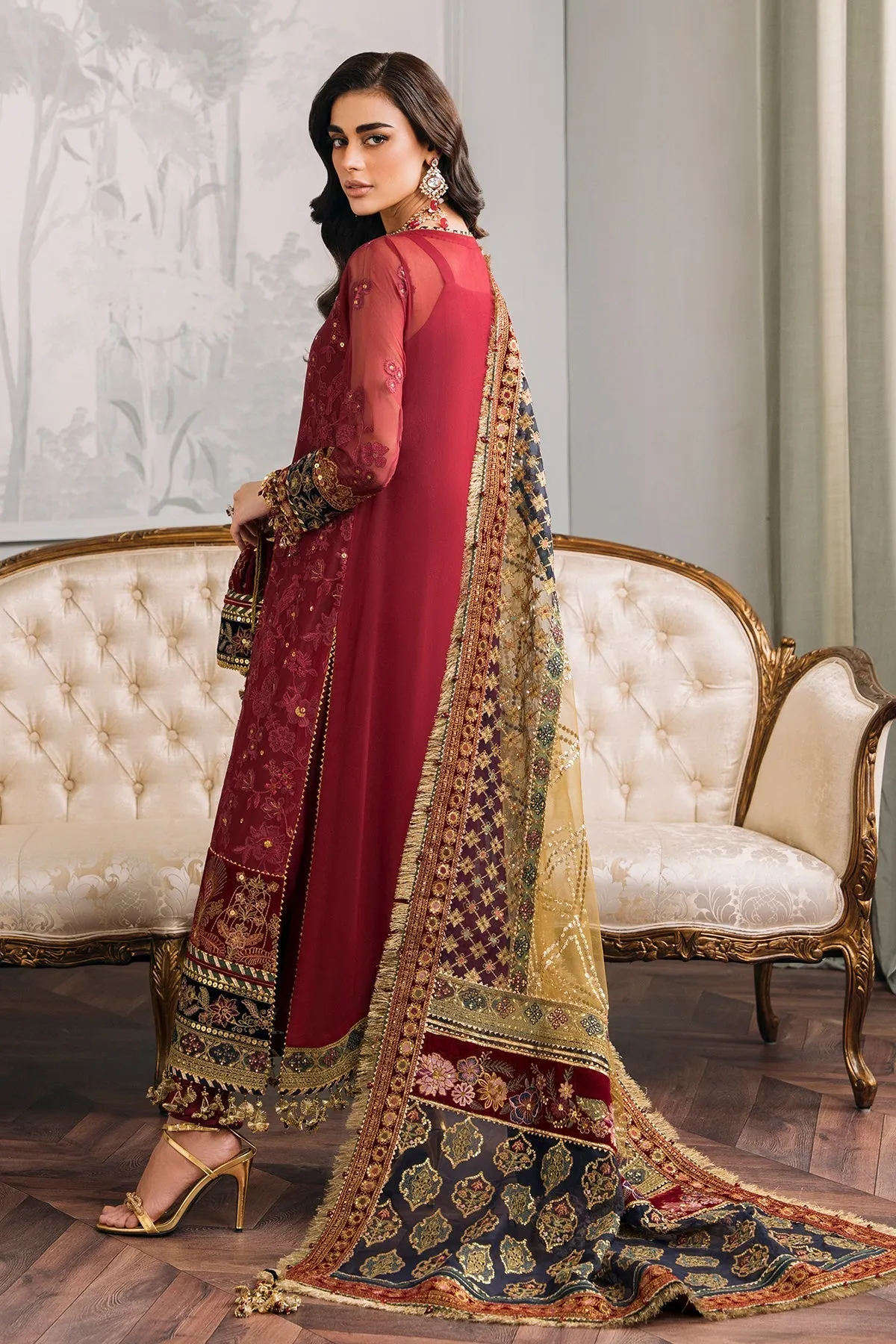 Baroque Chantelle Embroidered Luxury Formals – CH12-07