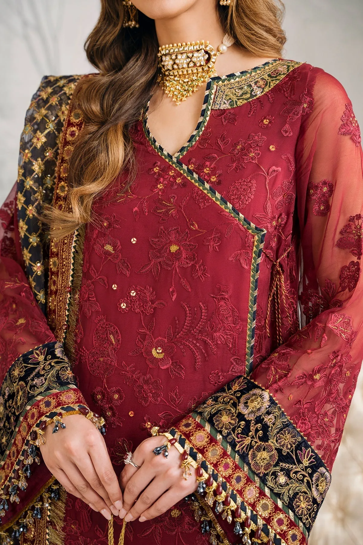 Baroque Chantelle Embroidered Luxury Formals – CH12-07