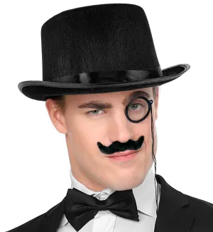 Black Felt Top Hat