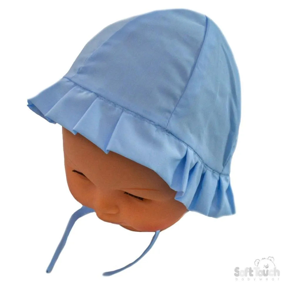 Blue Plain Cloche Hat (0-24 Months) H20-B
