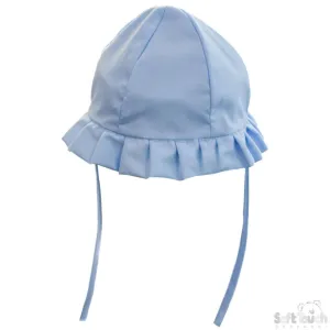 Blue Plain Cloche Hat (0-24 Months) H20-B