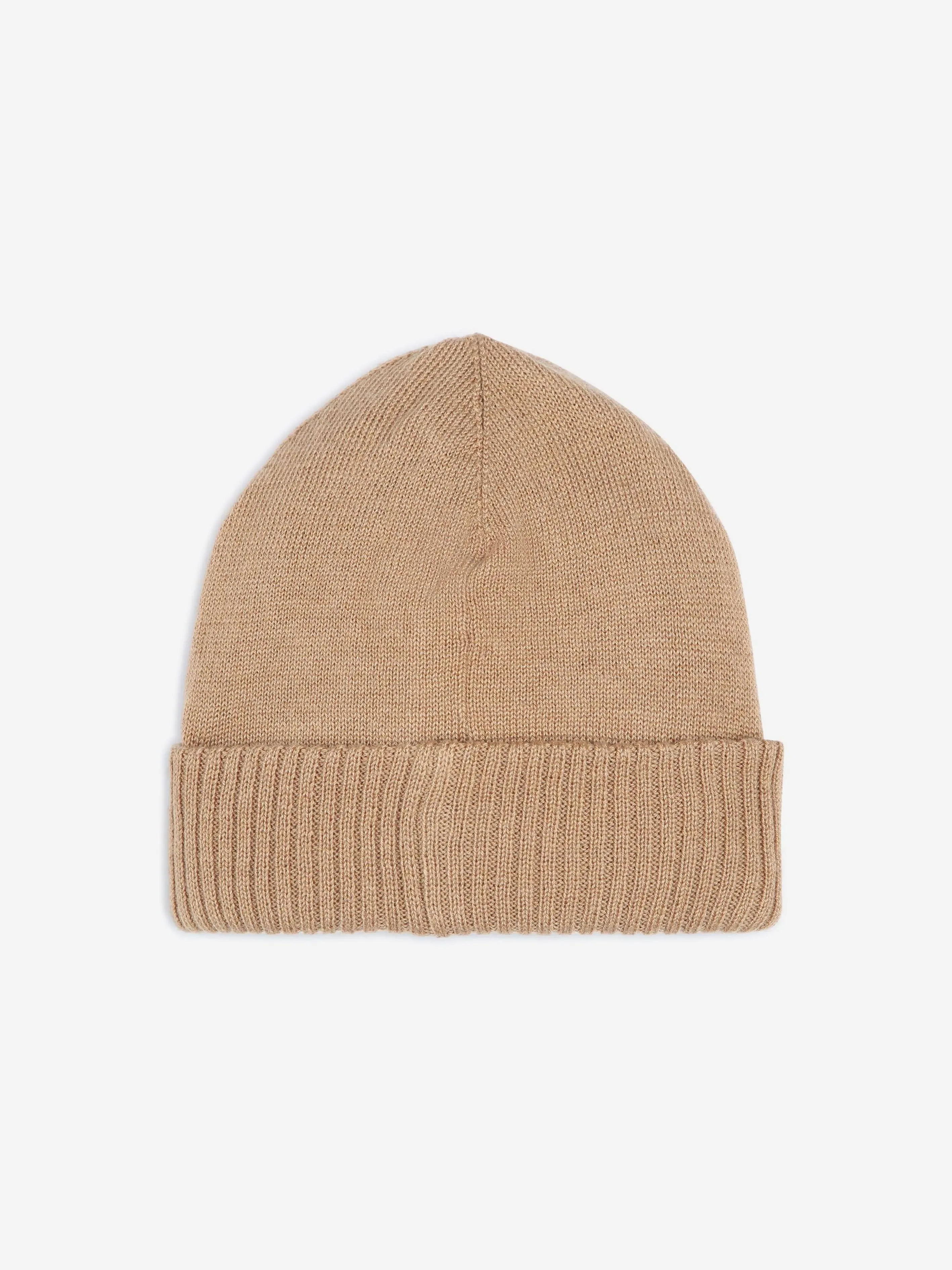 BOSS Boys Knitted Beanie Hat in Brown