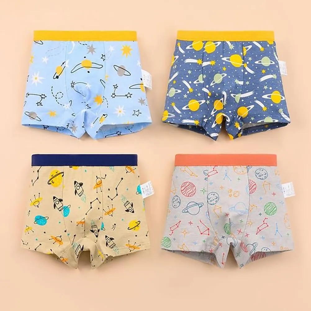 Boys Boxer Shorts Boy Underwear Cotton,1-13 Years,12 Pack