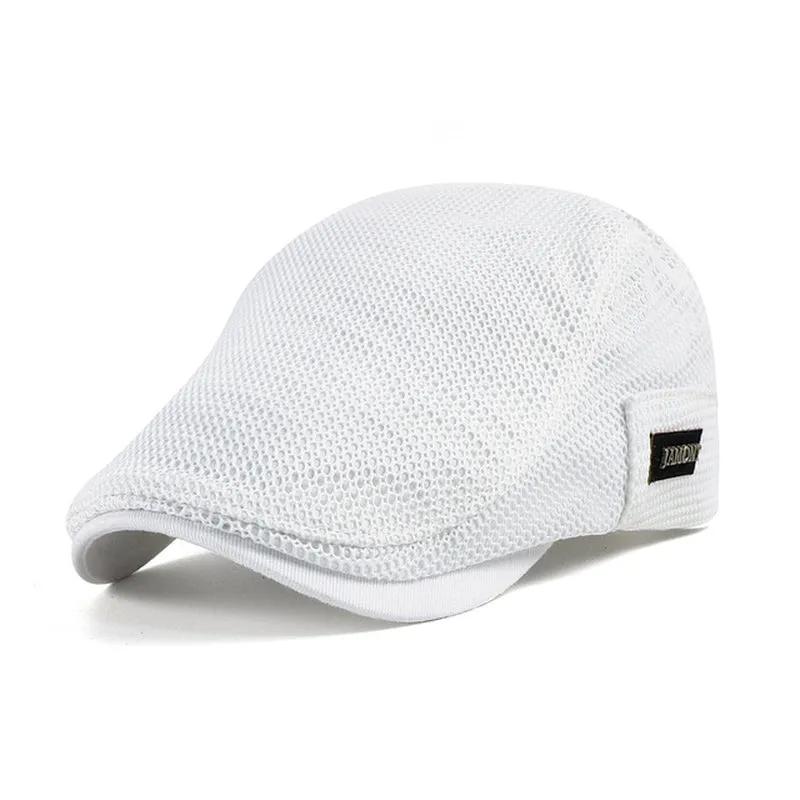 Breathable Mesh Newsboy Caps
