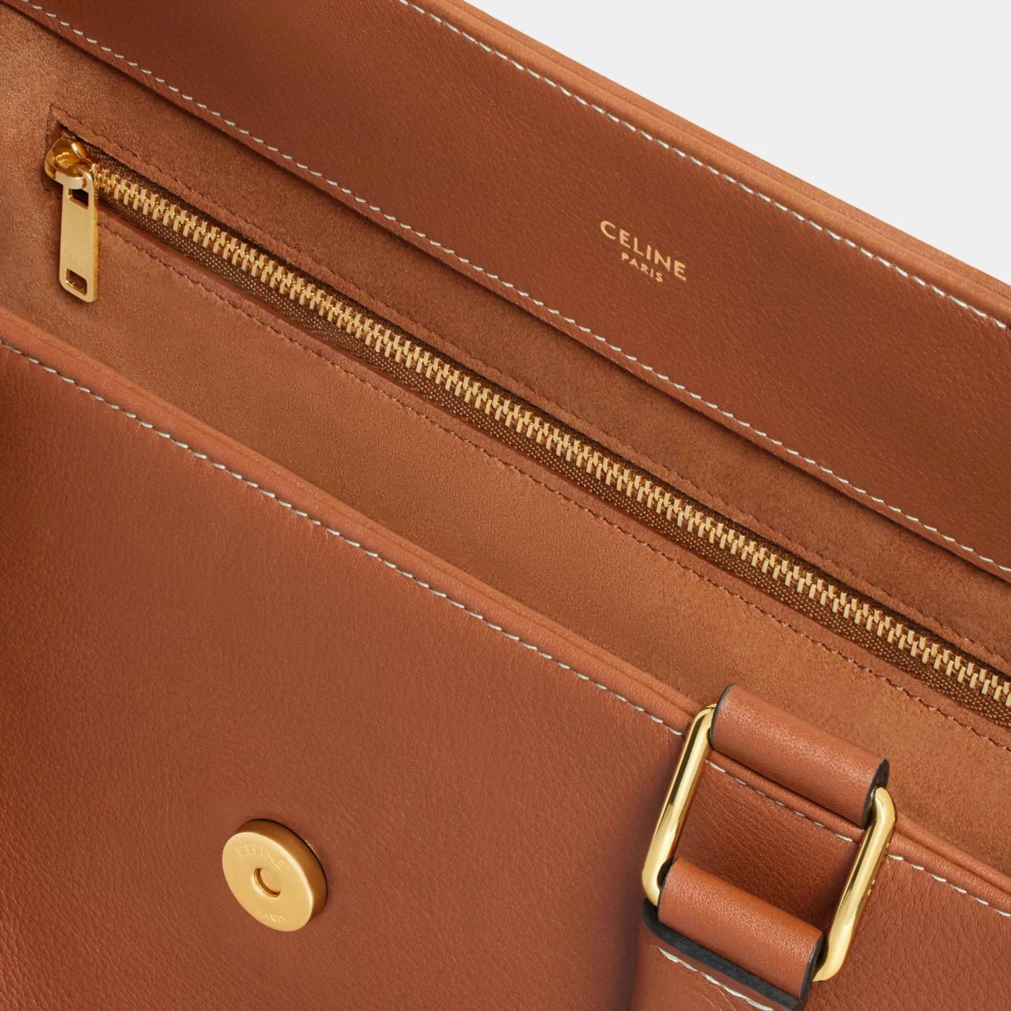 Celine Medium Appoline Bag In Supple Calfskin Handbag