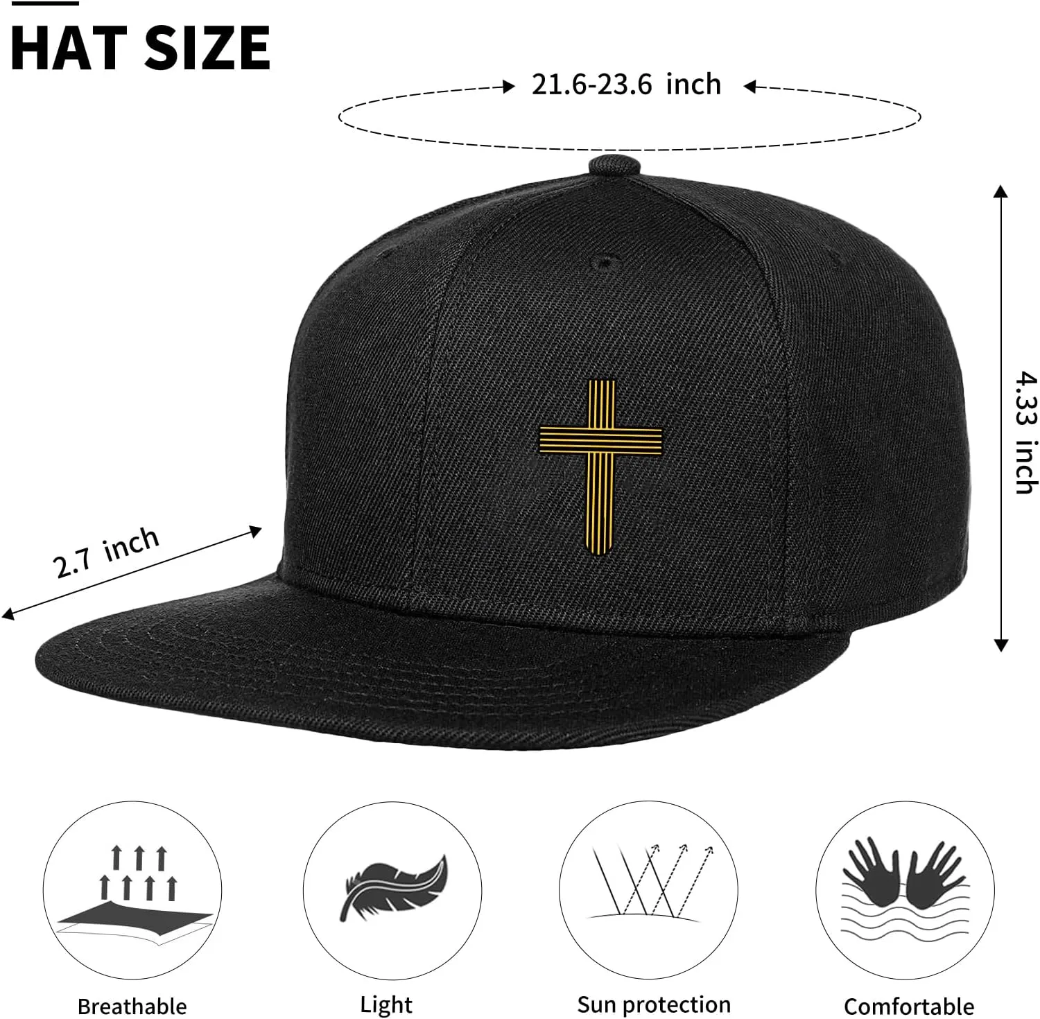 Death Skull Classic Snapback Hats for Men Flat Bill Hats for Women Snapback Snap Backpack Black Trucker Dad Baseball Cap