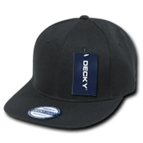 Decky Lot Of 75 Blank Flat Bill Snapback Caps Hats Solid Two Tone Wholesale Lots!