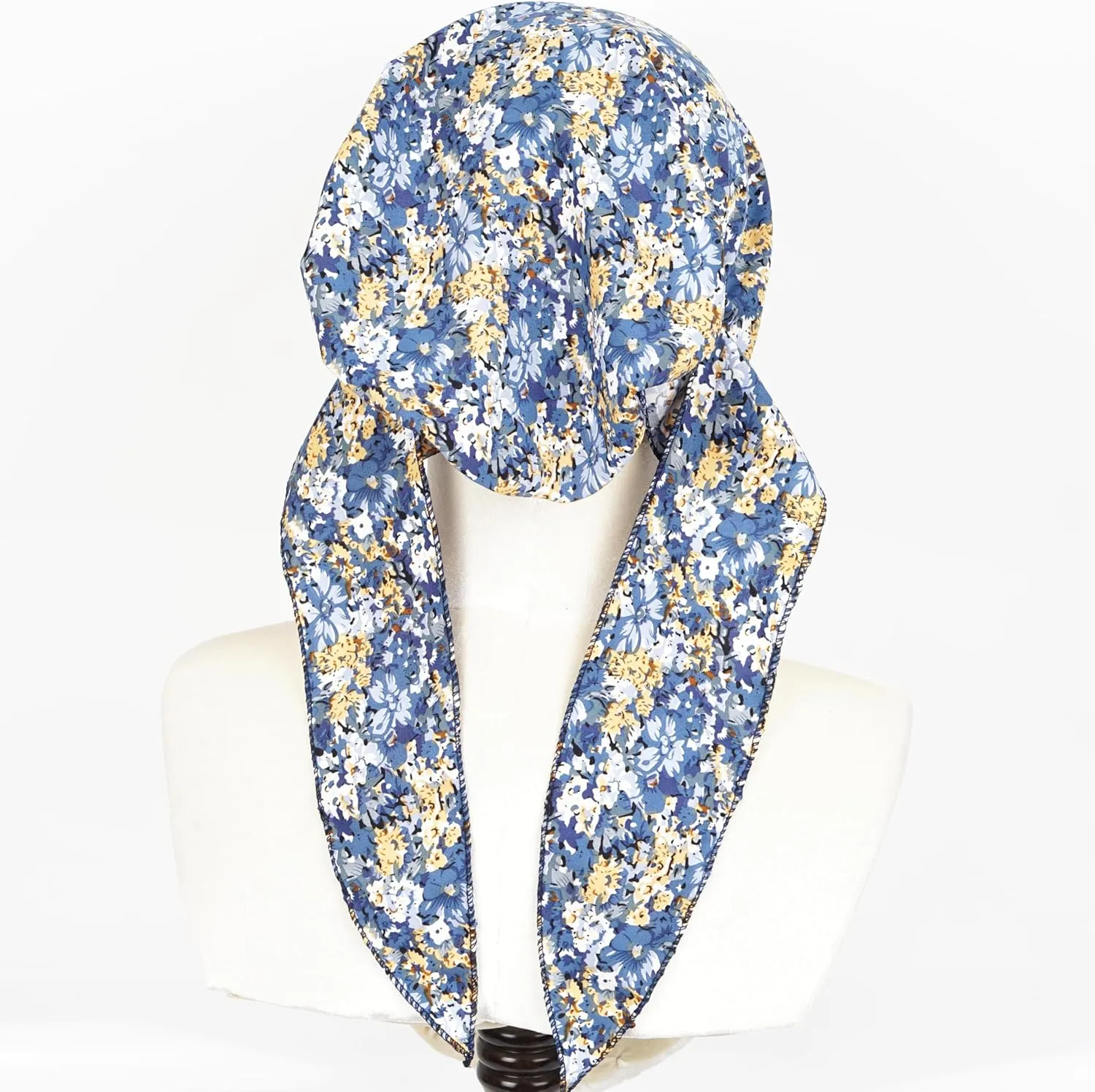 FADACHY Chemo Headwear for Women,Chemo Caps Lightweight for Summer with Head Scarf,Silky Soft Hair Turbans Fashion