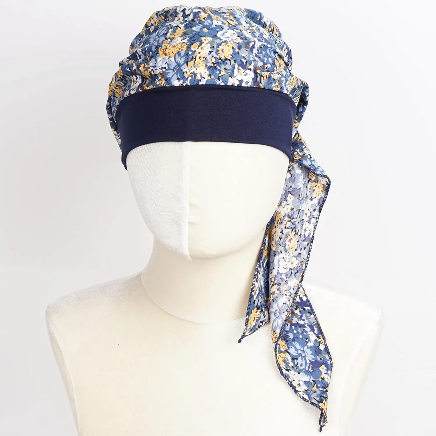FADACHY Chemo Headwear for Women,Chemo Caps Lightweight for Summer with Head Scarf,Silky Soft Hair Turbans Fashion