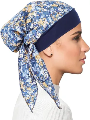 FADACHY Chemo Headwear for Women,Chemo Caps Lightweight for Summer with Head Scarf,Silky Soft Hair Turbans Fashion