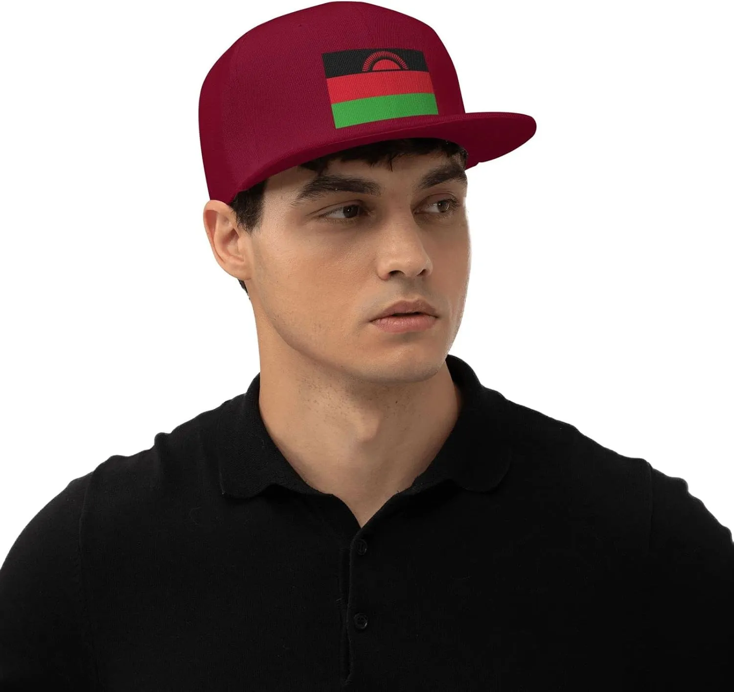 Flag of Malawi Trucker Hat for Men Snapback Hats Baseball Cap Flat Brim Hats