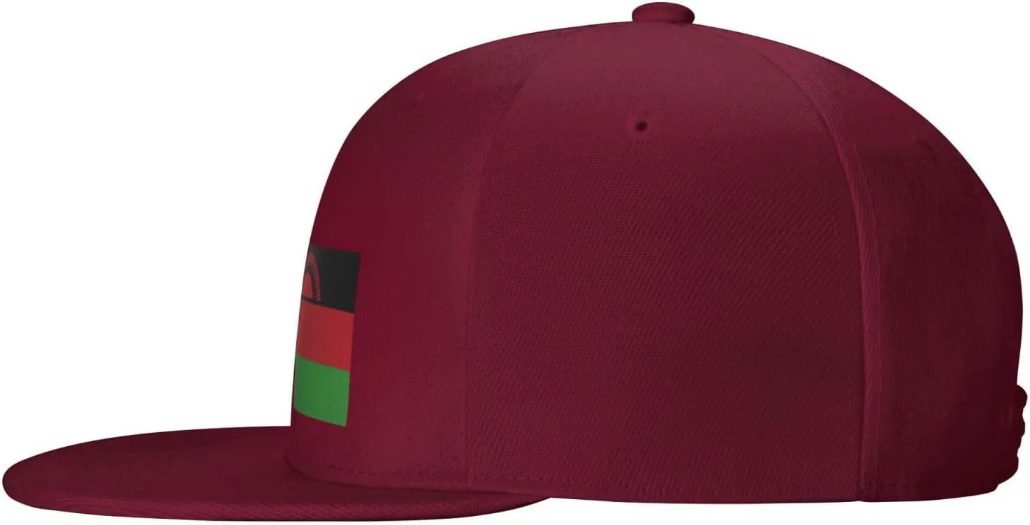 Flag of Malawi Trucker Hat for Men Snapback Hats Baseball Cap Flat Brim Hats