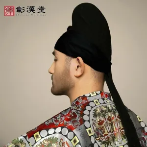 Fu Tou 幞头 Tang Dynasty Men's & Unisex Restoration Headwrap