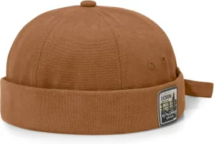 Glamorstar Dome Brimless Hats for Women Men Sailor Docker Beanie Cap Hip Hop Hats
