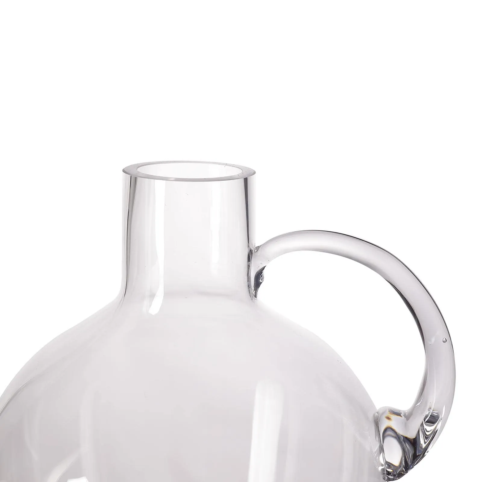 Glass Candle Holder Cloche Jar Dome 10" Clear with Wooden Base - Heavy Duty Wedding Centerpiece