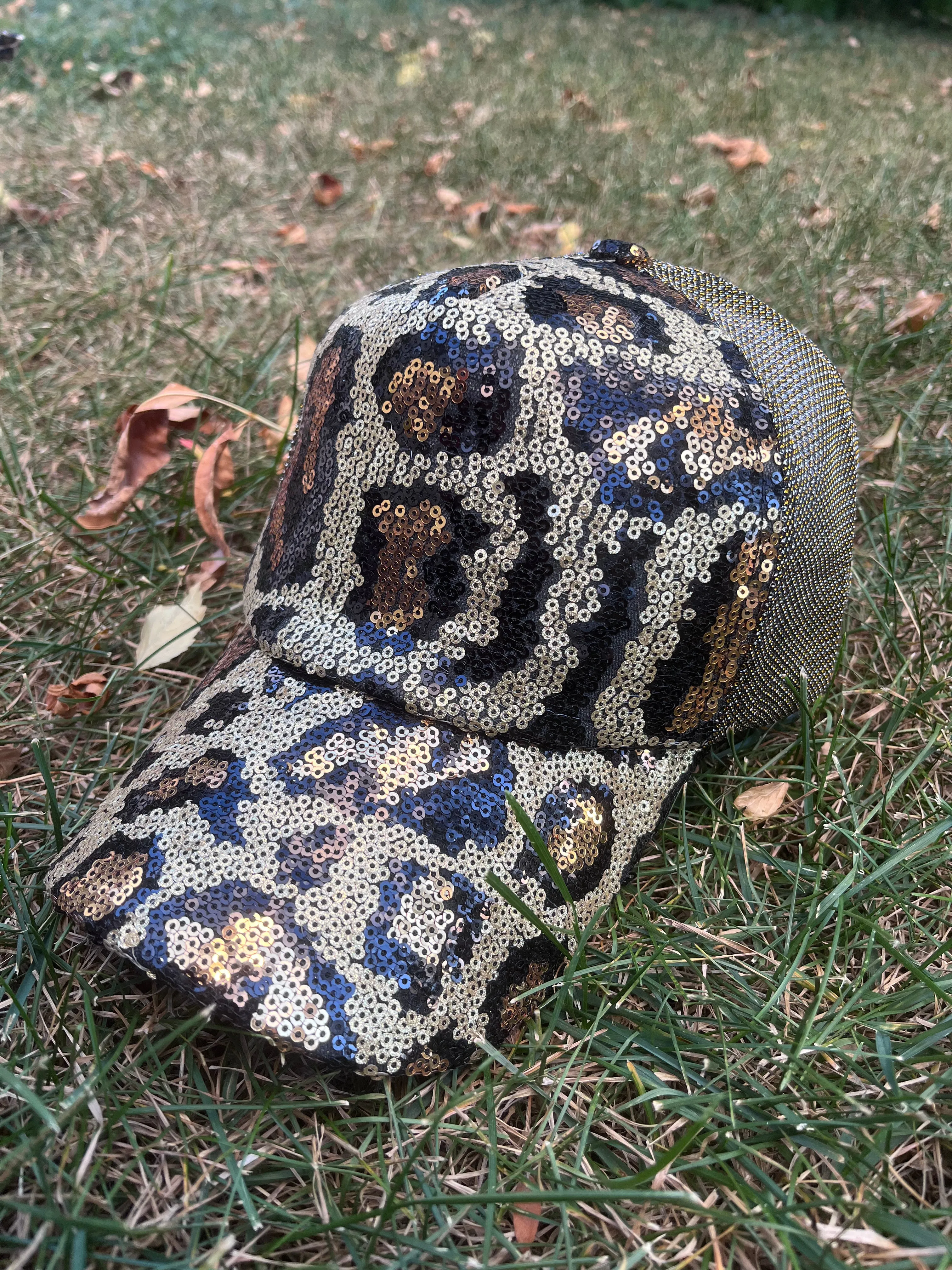 Hat blanks Distressed Leopard Solid Trucker caps