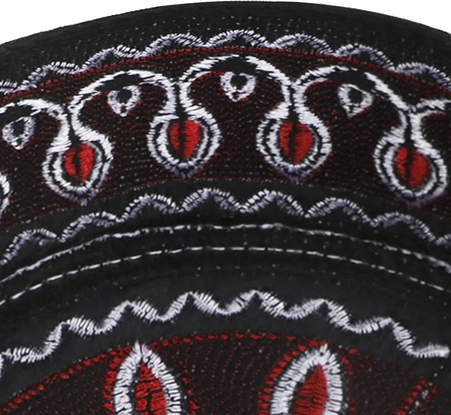 Islamic Men Prayer Kufi Hat Muslim Arabian Embroidered Skull Cap Arab Indian Religious Praying Cap Ramadan Eid Gift