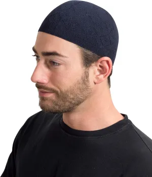 Lightweight Solid Color Turkish Crochet Kufi for Men