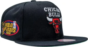 Mitchell & Ness Men's Chicago Bulls NBA Top Spot Snapback Hat
