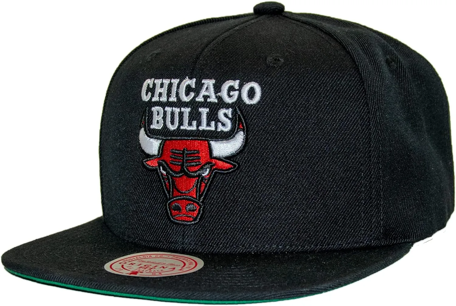 Mitchell & Ness Men's Chicago Bulls NBA Top Spot Snapback Hat