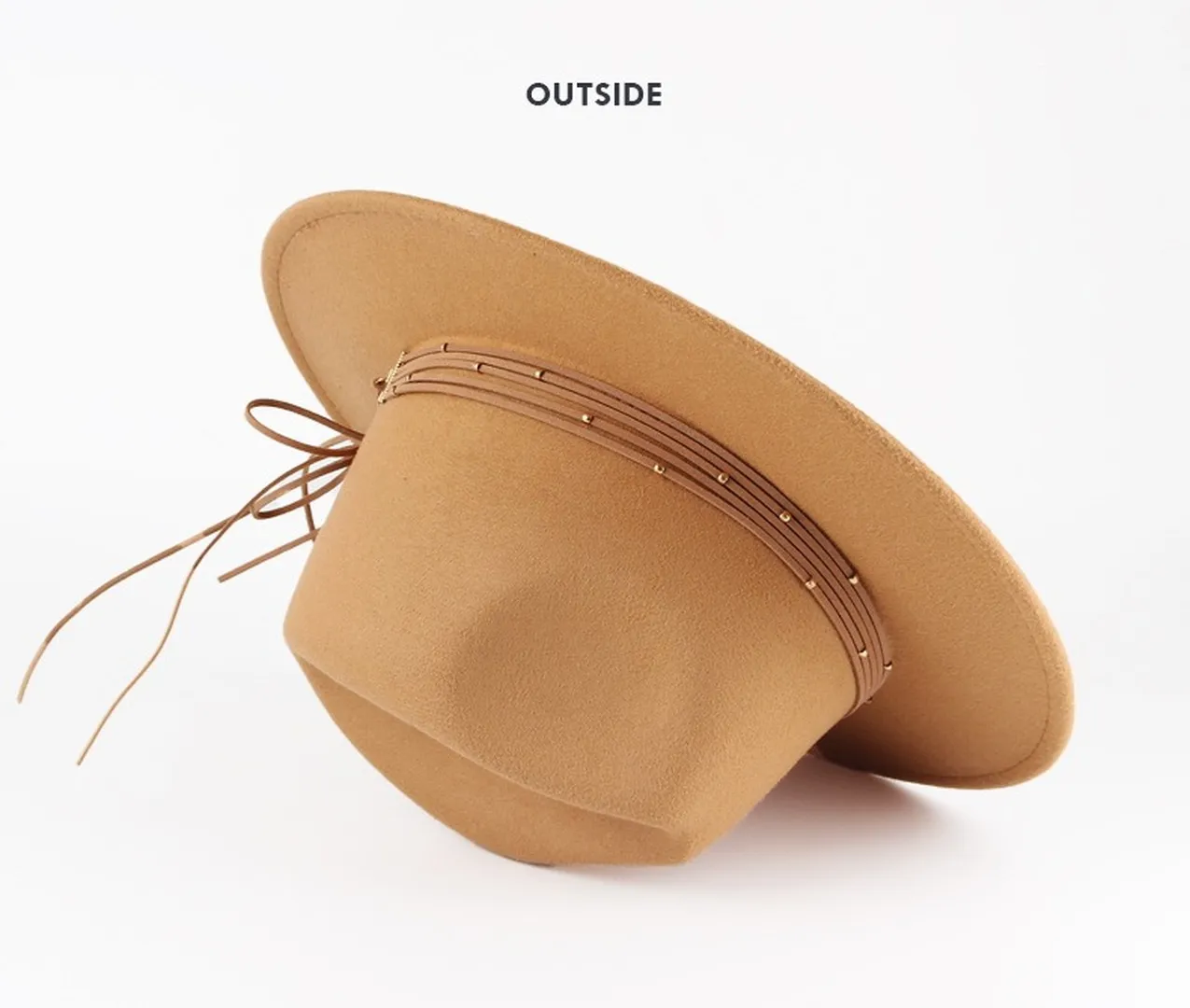 NEWBLOM British fashion women's top hat Trilby Cowboy hats