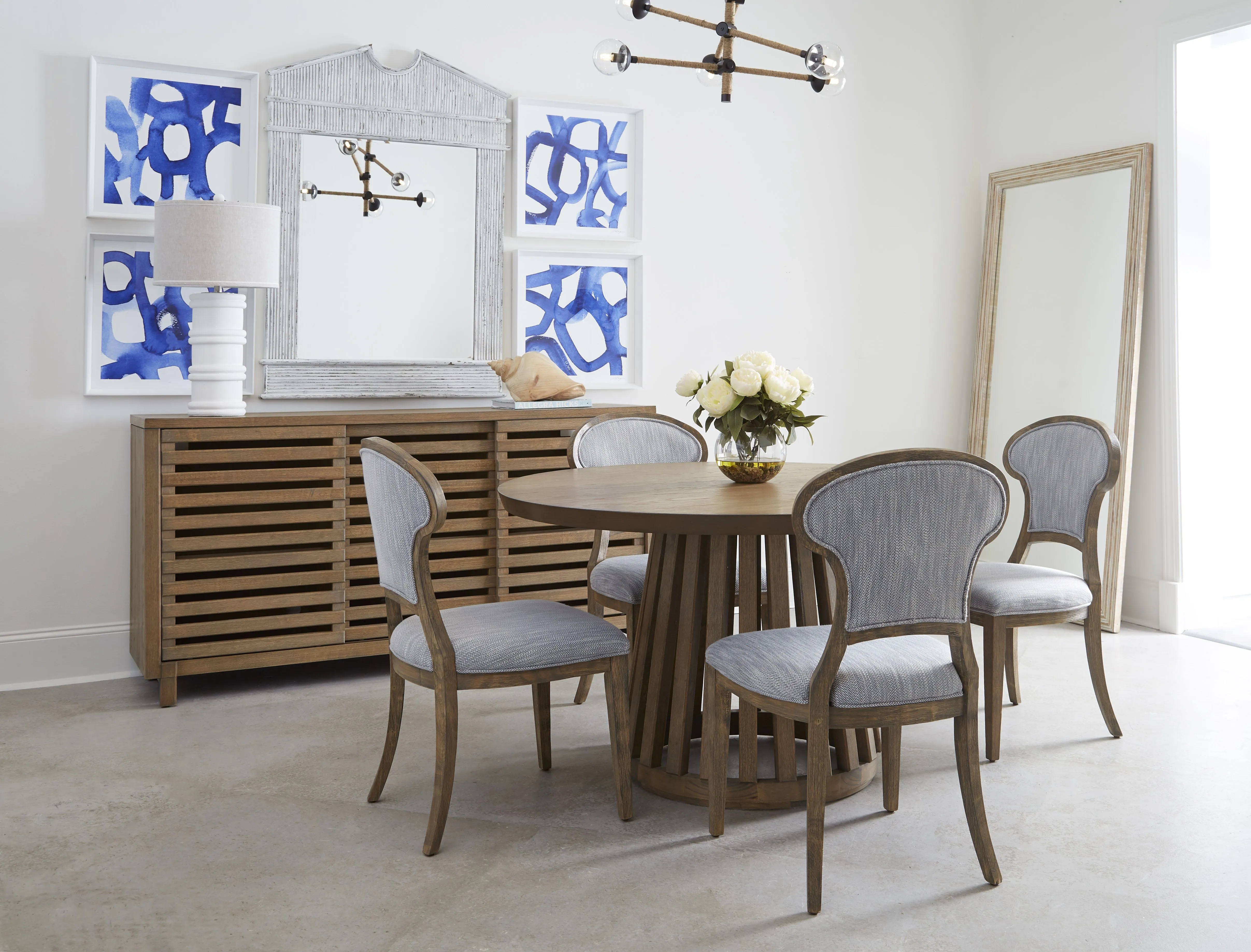 Pangea - Floor Mirror - Beige
