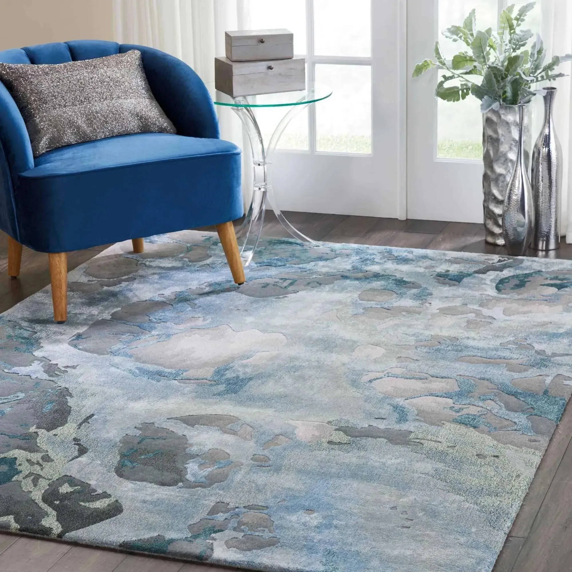 Prismatic PRS14 Grey/Slate Rug