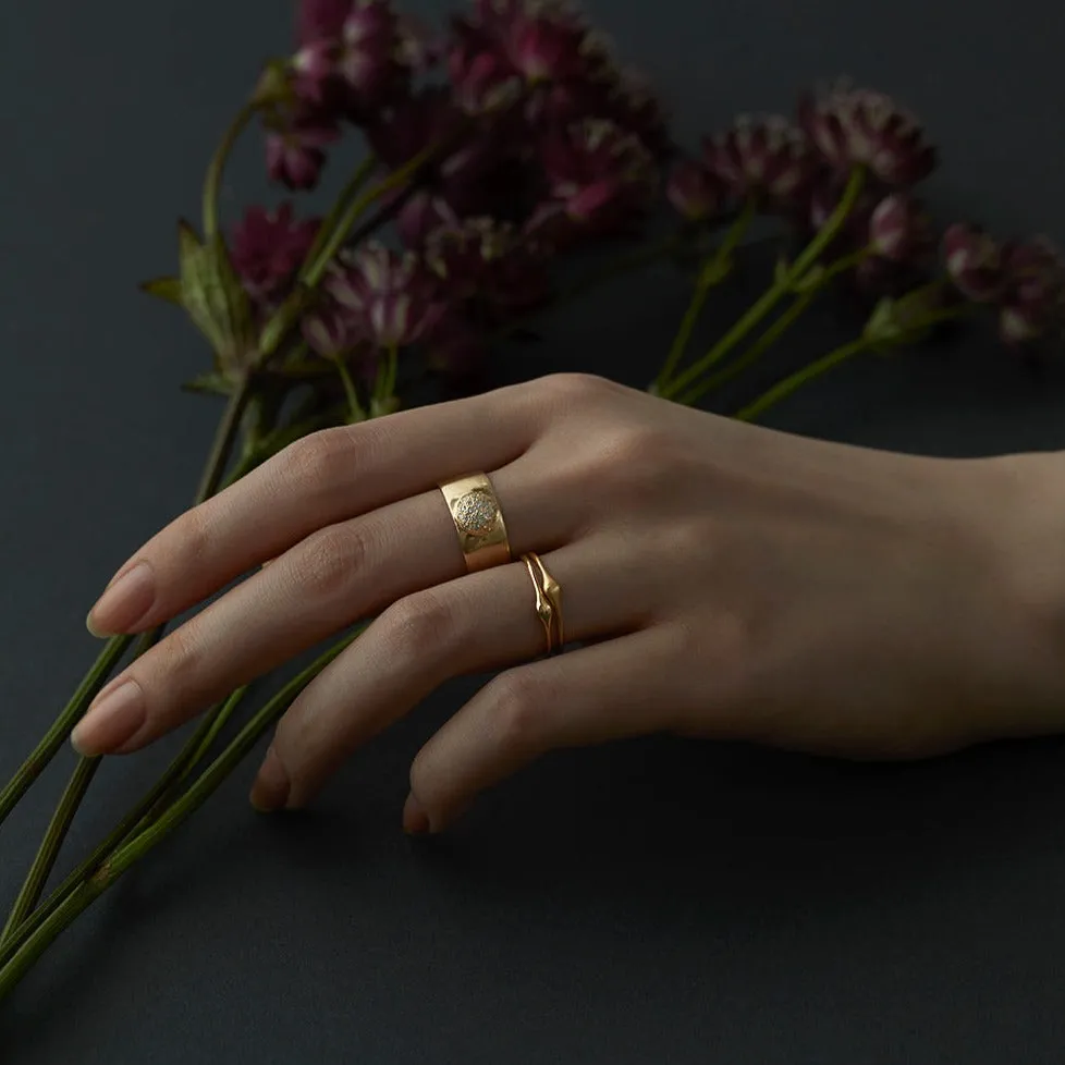 R10801W | White Diamond Dome Ring