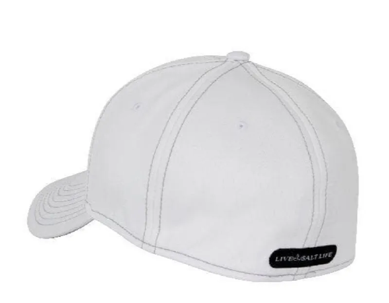 Salt Life Signature Techincal Cap White