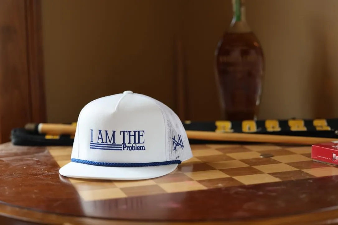The Mad Hatter, Men & Womens Trucker Hat, Premium Adjustable Snapback for Everyday Wear, I Am The Problem