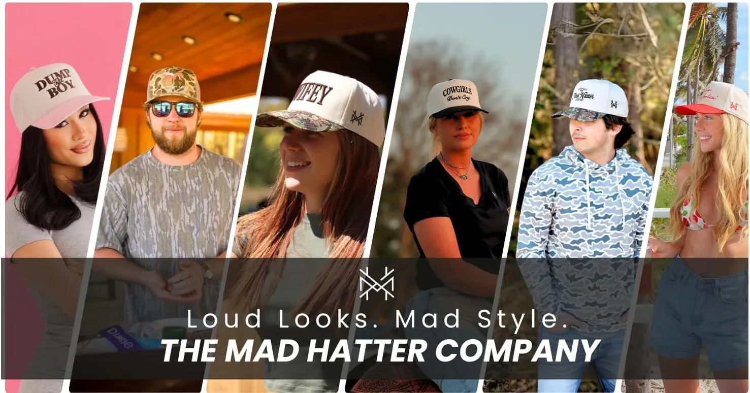 The Mad Hatter, Men & Womens Trucker Hat, Premium Adjustable Snapback for Everyday Wear, I Am The Problem