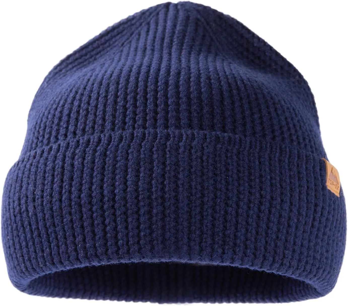 TOP-EX XL/XXL 100% Merino Wool Cuffed Beanie Hat for Men & Women, Warm Knitted Winter Hats 55-66CM