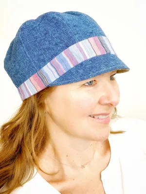 Women's Spring Cloche Hat, Cute Hat for Women, Women's Chemotherapy Hat, Cloth Hat for Women